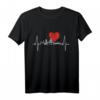 Bochum Skyline Herzschlag Herz Ruhrpott T-Shirt – Heimatliebe, Bergbau und Kulturgüter als Fanartikel & Souvenir