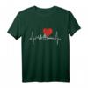 Bochum Skyline Herzschlag Herz Ruhrpott T-Shirt – Heimatliebe, Bergbau und Kulturgüter als Fanartikel & Souvenir