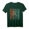 Glück Auf! Bergbau T-Shirt Bochum Skyline Vintage – Heimatverbundenes Geschenk für Freunde, Familie & Ex-Bergleute aus dem Pott