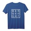 Bergedorf T-Shirt - Stolz auf Hamburgs Stadtteil in schlichtem Design, perfekt für Fans, Besucher und Einwohner