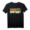 Mein Mannheim Skyline T-Shirt – Heimatstadt Souvenir & Geschenkidee für Mannheim-Fans, Geburtstag & Weihnachten