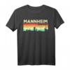 Mein Mannheim Skyline T-Shirt – Heimatstadt Souvenir & Geschenkidee für Mannheim-Fans, Geburtstag & Weihnachten