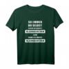 T-Shirt Für Gladbachfans - Sei Immer Gladbach Fan Spruch, Perfektes Fan-Shirt für Stadion & Supporter, Geschenkidee für Fans aller Altersgruppen