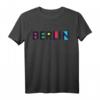 I Love Berlin - Buntes Berlin Deutschland Illustration Graphic T-Shirt für Touristen, Fans & Souvenir-Sammler