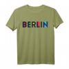 I Love Berlin - Buntes Berlin Deutschland Illustration Graphic T-Shirt für Touristen, Fans & Souvenir-Sammler