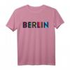 I Love Berlin - Buntes Berlin Deutschland Illustration Graphic T-Shirt für Touristen, Fans & Souvenir-Sammler