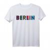 I Love Berlin - Buntes Berlin Deutschland Illustration Graphic T-Shirt für Touristen, Fans & Souvenir-Sammler