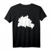 Berlin T-Shirt mit Umriss – Klassisch geschnitten für Berliner und Stadtliebhaber