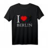 Berlin Skyline T-Shirt - Ich liebe Berlin Weihnachten & Silvester Shirt für Berliner & Stadtliebhaber