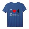 Berlin Skyline T-Shirt - Ich liebe Berlin Weihnachten & Silvester Shirt für Berliner & Stadtliebhaber