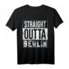 Straight Outta Berlin Geschenk – Witziges Lifestyle T-Shirt für Berliner und Touristen als Souvenir