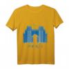 Babylon T-Shirt mit Ishtar-Tor, Mesopotamischer Flagge & antiken Symbolen – Klassisch geschnitten, doppelt genähter Saum