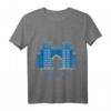 Babylon T-Shirt mit Ishtar-Tor, Mesopotamischer Flagge & antiken Symbolen – Klassisch geschnitten, doppelt genähter Saum
