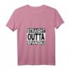Damen Straight Outta Spandau Berlin T-Shirt mit V-Ausschnitt – Zeitloses Stadtteil-Design für Berlinerinnen und Berliner, perfekte Geschenkidee