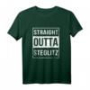 Vintage Lustig 'Straight Outta Steglitz' T-Shirt - Berliner Bezirksdesign im Used-Look für Fans und Bewohner