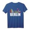 Berliner Schnauze Outfit Skyline Dialekt - Lustiges Berlin T-Shirt als Souvenir, Geschenk oder Party-Outfit