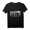 Berlin Souvenirs T-Shirt mit Skyline - Vintage Berliner Stadtbild Geschenk für Liebhaber & Touristen
