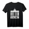 Berlin mit Brandenburger Tor T-Shirt – Klassisches Fan-Shirt für Deutschlandliebhaber und Berlin-Besucher