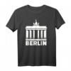 Berlin mit Brandenburger Tor T-Shirt – Klassisches Fan-Shirt für Deutschlandliebhaber und Berlin-Besucher