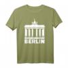 Berlin mit Brandenburger Tor T-Shirt – Klassisches Fan-Shirt für Deutschlandliebhaber und Berlin-Besucher