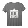 Berlin mit Brandenburger Tor T-Shirt – Klassisches Fan-Shirt für Deutschlandliebhaber und Berlin-Besucher