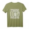 Straight Outta Kreuzberg T-Shirt Berlin Stadtteil Geschenk - Vintage Retro Design für Freunde & Fans
