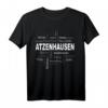Atzenhausen - New York - Berlin - Meine Hauptstadt T-Shirt für Land- und Stadtliebe, Heimatverbundenheit und Dorfstolz