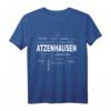 Atzenhausen - New York - Berlin - Meine Hauptstadt T-Shirt für Land- und Stadtliebe, Heimatverbundenheit und Dorfstolz
