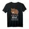 HapPanda T-Shirt für Wildschwein- und Löwenfans – Humorvolles Tiermotiv zum Geburtstag