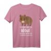 HapPanda T-Shirt für Wildschwein- und Löwenfans – Humorvolles Tiermotiv zum Geburtstag