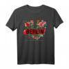 Floral Berlin Deutschland T-Shirt – Travel & Souvenir Shirt für Sommer, Party & Alltag, Trendiges Berlin Motiv