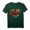 Floral Berlin Deutschland T-Shirt – Travel & Souvenir Shirt für Sommer, Party & Alltag, Trendiges Berlin Motiv
