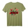 Floral Berlin Deutschland T-Shirt – Travel & Souvenir Shirt für Sommer, Party & Alltag, Trendiges Berlin Motiv