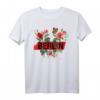 Floral Berlin Deutschland T-Shirt – Travel & Souvenir Shirt für Sommer, Party & Alltag, Trendiges Berlin Motiv