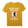 Na wat denn? Lustiges Berliner Bär Souvenir T-Shirt für Touristen & Berlin-Fans – Witziges Geschenk mit Berliner Humor
