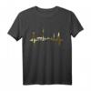 Berlin Skyline Herzschlag T-Shirt – Liebes- und Fotomotiv für Berlin-Fans, Touristen & Marathon-Teilnehmer