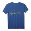 Berlin Skyline Herzschlag T-Shirt – Liebes- und Fotomotiv für Berlin-Fans, Touristen & Marathon-Teilnehmer
