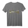 Berlin Skyline Herzschlag T-Shirt – Liebes- und Fotomotiv für Berlin-Fans, Touristen & Marathon-Teilnehmer