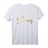 Berlin Skyline Herzschlag T-Shirt – Liebes- und Fotomotiv für Berlin-Fans, Touristen & Marathon-Teilnehmer