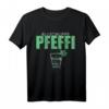 Blutgruppe Pfeffi T-Shirt – Das perfekte Geschenk für Pfeffi-Liebhaber, Schnapskönige und Berliner Luft Fans für JGA, Männerabend & Partys