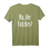 Na ihr Fatzkes?! Weißes Berliner Schnauze T-Shirt – Lustiges Berlin Spruchshirt für Stolze und Selbstbewusste
