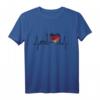 Berlin Skyline Herzschlag T-Shirt mit Flagge - Fanartikel für Berlin-Liebhaber, Touristen & Marathon-Teilnehmer