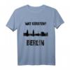 Cooles 'Wat kieksten' Berliner Sprüche T-Shirt mit Skyline – Perfektes Souvenir für Touristen, Berliner & Fans der Hauptstadt