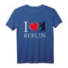 Berlin Skyline T-Shirt | Ich Liebe Bärlin Herz – Klassisch geschnitten, perfekt als Berliner Souvenir und Erinnerung