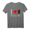 Berlin Skyline T-Shirt | Ich Liebe Bärlin Herz – Klassisch geschnitten, perfekt als Berliner Souvenir und Erinnerung
