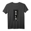 Berlin City Design BRLN T-Shirt – Minimalistisches Berlin Motiv für Stadtliebhaber & Fans der Hauptstadt