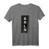 Berlin City Design BRLN T-Shirt – Minimalistisches Berlin Motiv für Stadtliebhaber & Fans der Hauptstadt