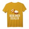 HapPanda T-Shirt mit Berliner Dealer - Perfektes Souvenir und Geschenk für Berlin-Liebhaber und Fans der Berliner Backwaren