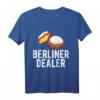 HapPanda T-Shirt mit Berliner Dealer - Perfektes Souvenir und Geschenk für Berlin-Liebhaber und Fans der Berliner Backwaren