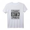 Straight Outta Spandau - Berlin Geschenk Shirt, Trend-Design 2018, Perfektes Geburtstag, Weihnachts- oder Freundschaftsgeschenk